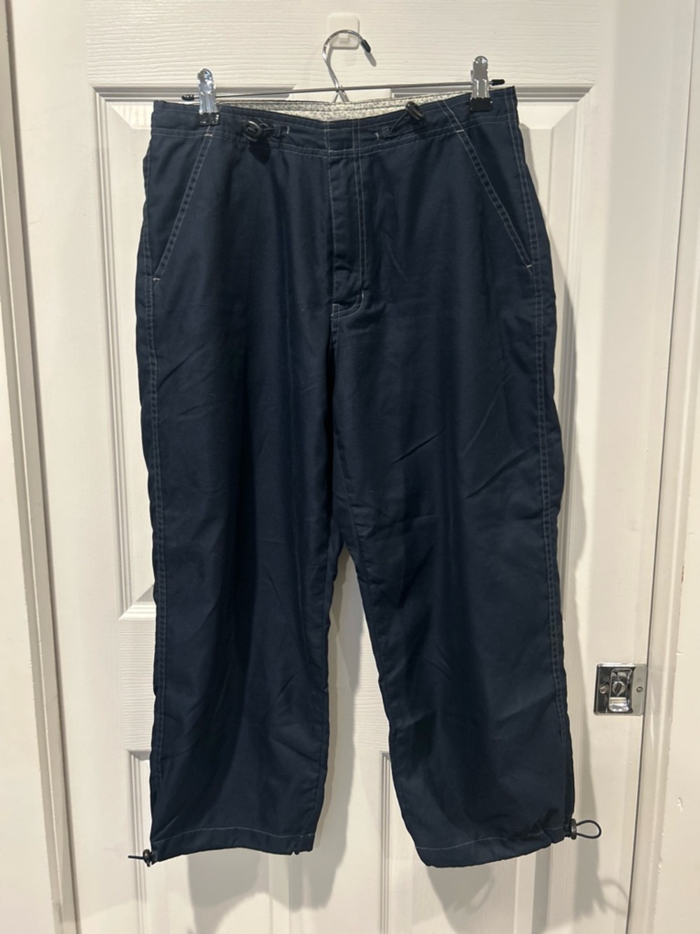 Vintage 90’s GAP Women's Navy Drawstring Track Joggers